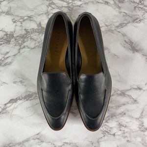 Everlane Womens Modern Loafer Black Sz 10.5